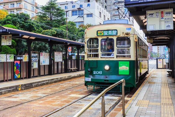 Nagasaki tram — Stockfoto