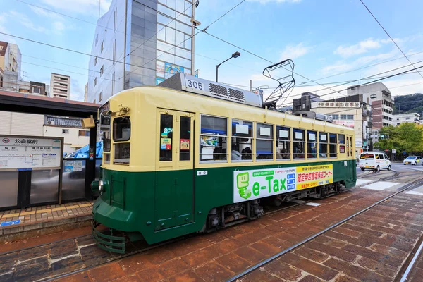 Nagasaki tramvay — Stok fotoğraf