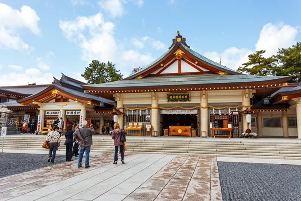 広島城で護国神社 — ストック写真