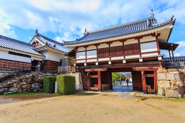 Château d'Hiroshima en automne — Photo