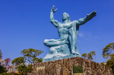 Nagasaki barış heykeli nagasaki Barış Parkı