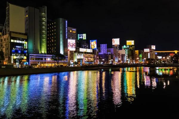 Río Naka en Fukuoka — Foto de Stock