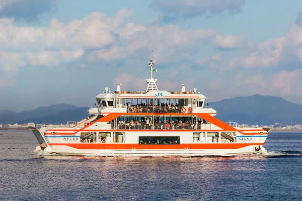 Traghetti per l "isola di Miyajima — Foto Stock