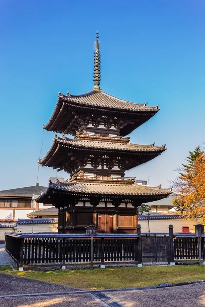 兴福寺寺庙在奈良 — 图库照片