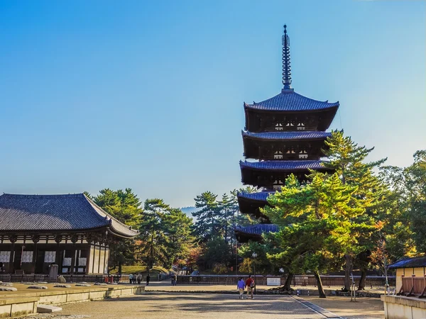 Kofukuji tempel in nara — Stockfoto