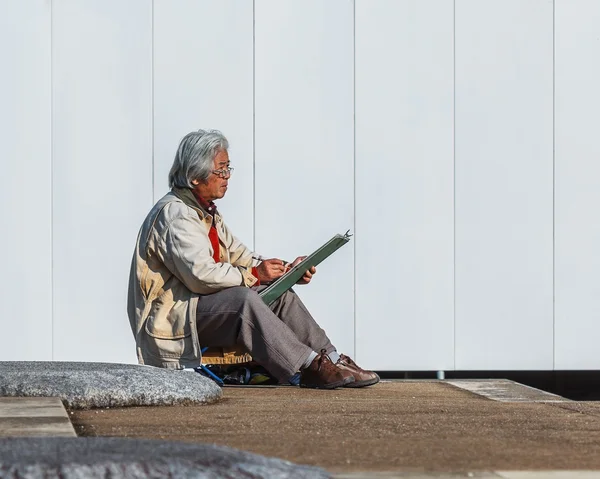 Senior Citizen in Nara
