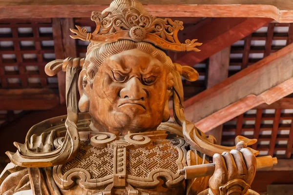 Komokuten - de hoeders van de vier coners in todaiji tempel in nara — Stockfoto