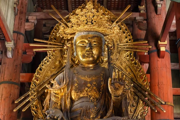 Kokuzo bosatsu (chinese godin) in todaiji tempel in nara — Stockfoto