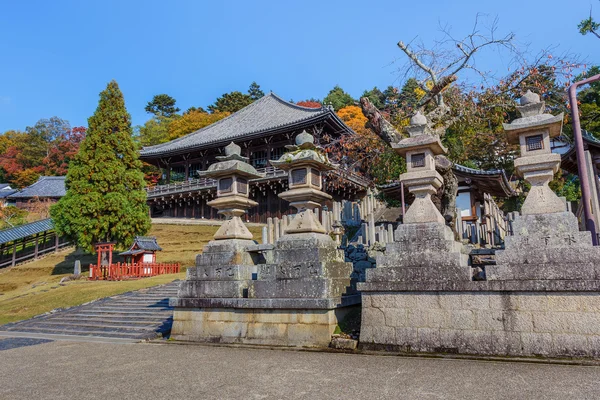 Nigatsu-do haly v nara — Stock fotografie