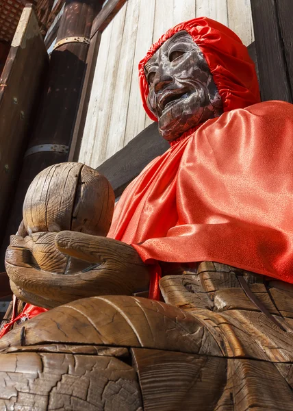 Binzuru - léčivé buddha v todaiji v nara — Stock fotografie