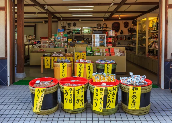Nara Hediyelik eşya dükkanı — Stok fotoğraf