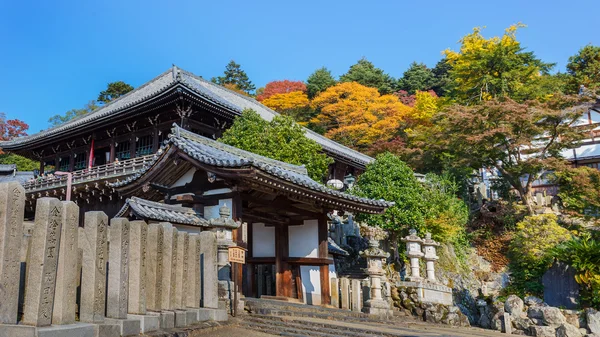 Nigatsu-do Hall del complejo Todaiji en Nara — Foto de Stock