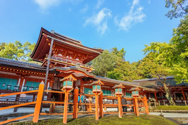 Kasaga taisha shrine у nara — стокове фото