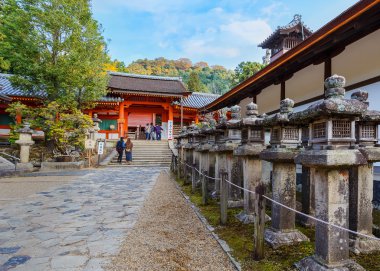 Kasuga taisha tapınak içinde nara