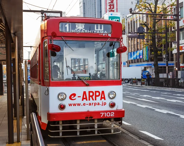 Carro de rua de Okayama — Fotografia de Stock