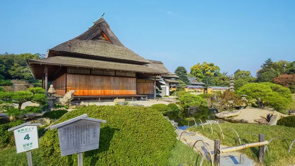 Enyo-tei House at Koraku-en garden in Okayama