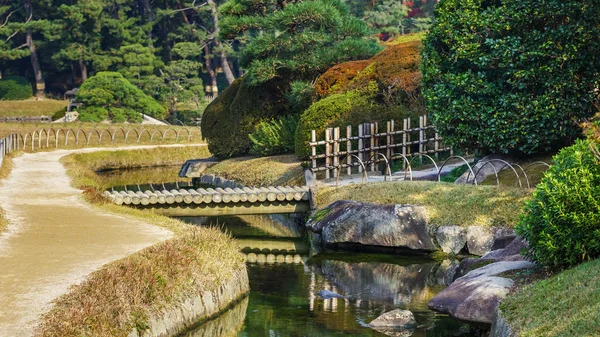 Trädgården i okayama Koraku-en — Stockfoto