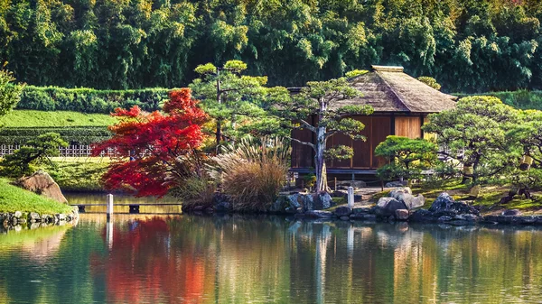 Jardim Koraku-en em Okayama — Fotografia de Stock