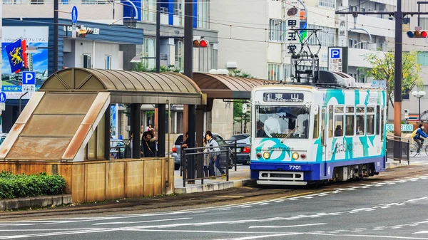 Carro de rua de Okayama — Fotografia de Stock