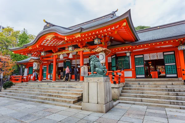 Ikuta-jinja helgedom i kobe — Stockfoto