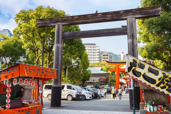 Ikuta-jinja en Kobe — Foto de Stock