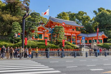 yasaka tapınak kyoto, Japonya