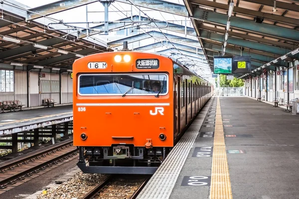 Osaka loop line trein — Stockfoto