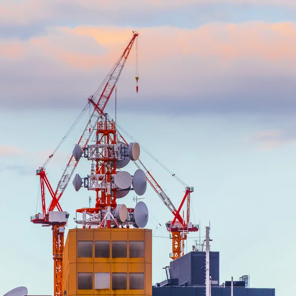 Mobile telephone radio tower — Stock Photo, Image