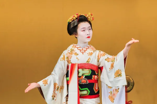 Maiko - Lehrling Geisha in Kyoto — Stockfoto