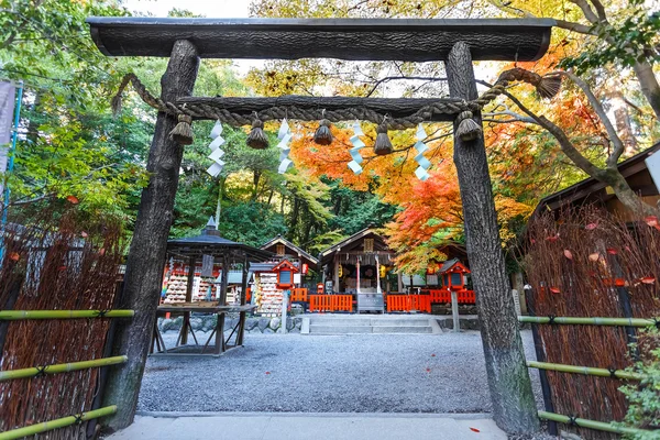 Arashiyama Kyoto, nonomiya-jinja Tapınak — Stok fotoğraf