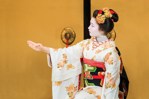 Maiko - Gueixa Aprendiz em Kyoto — Fotografia de Stock