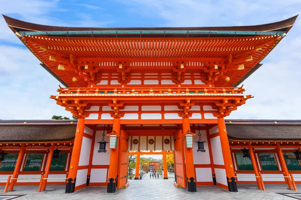Fushimi inari taisha helgedom i kyoto — Stockfoto