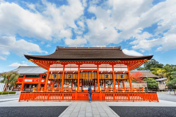 Fushimi inari taisha Przybytek w Kioto — Zdjęcie stockowe