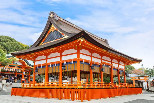 Santuario di Fushimi Inari Taisha a Kyoto — Foto Stock