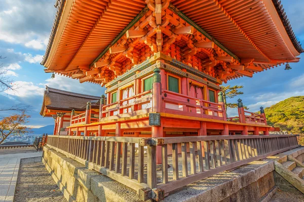 Templo Kiyomize-dera en Kyoto — Foto de Stock