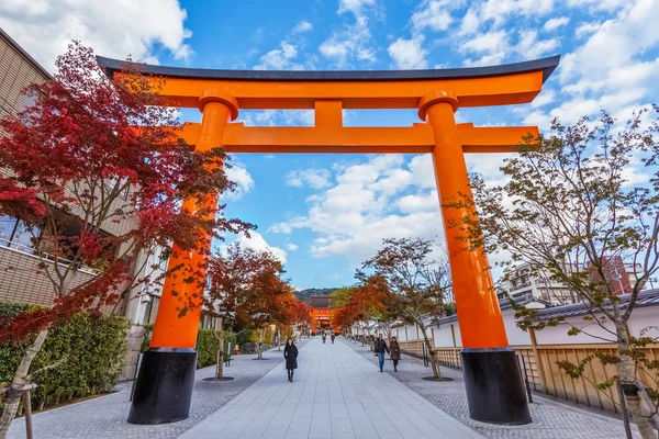Fushimi Inari taisha tapınak Kyoto — Stok fotoğraf