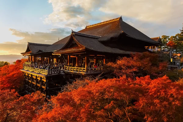Kiyomizudera ναός στο Κιότο — Φωτογραφία Αρχείου