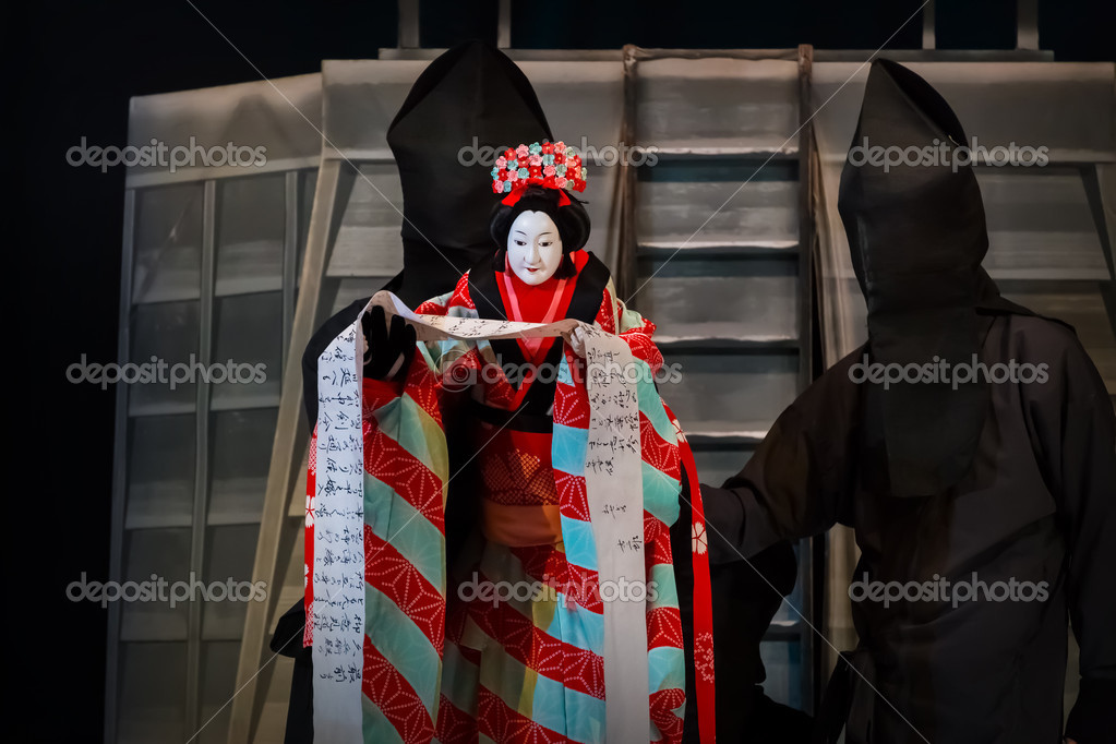 Bunraku Japanese Puppet Play Stock Editorial Photo © cowardlion