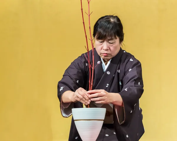 Blumenschmuck in Kyoto, Japan — Stockfoto