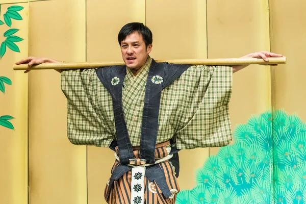 Antigua comedia en Kyoto, Japón — Foto de Stock