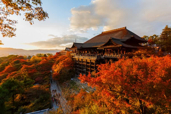 Świątynia kiyomizudera w Kioto — Zdjęcie stockowe