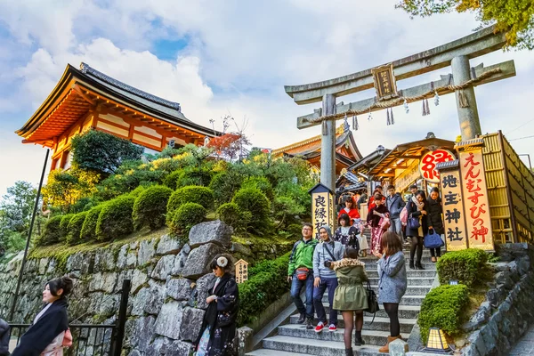 Jishu-jinja Przybytek w Kioto — Zdjęcie stockowe