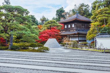ginkakuji - gümüş pavilion tapınağın Kyoto