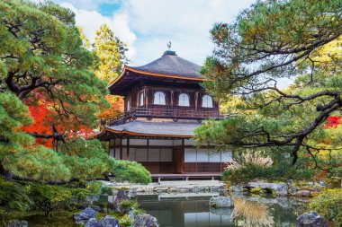 ginkakuji kyoto gümüş pavilion Tapınağı