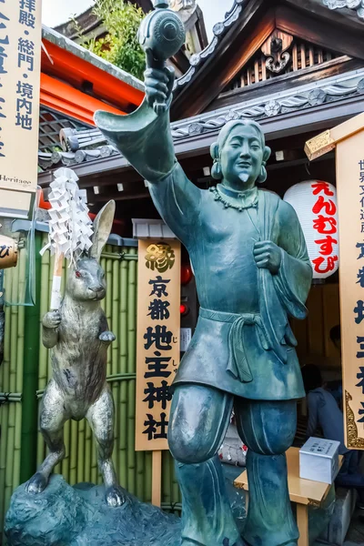 Okuninushino-mikoto - Dio dell'amore e dei buoni fiammiferi al santuario Jishu-jinja di Kyoto — Foto Stock