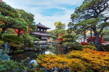 ginkakuji - gümüş pavilion tapınağın Kyoto