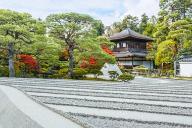 Ginkaku-ji - kyoto gümüş pavilion Tapınağı