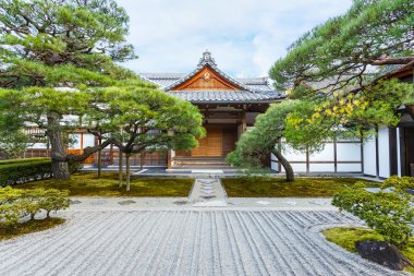 Ginkaku-ji - kyoto gümüş pavilion Tapınağı
