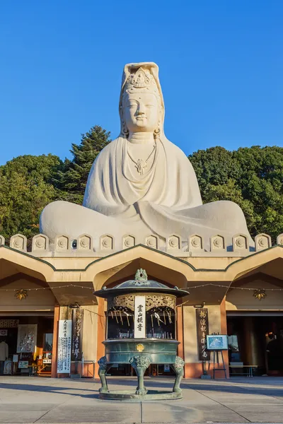 Bodhisattva Avalokitesvara (Kannon) at Ryozen Kannon in Kyoto — Stock Photo, Image