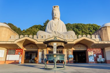 Kyoto 'daki Ryozen Kannon' da Bodhisattva Avalokitesvara (Kannon)
